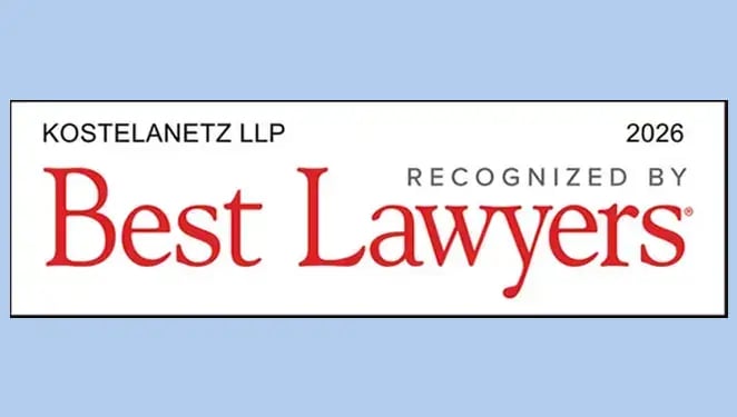 Kostelanetz 2026 Best Lawers Badge